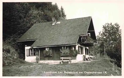 AK / Ansichtskarte  Sattendorf Ossiachersee Kaernten AT Landhaus Lax