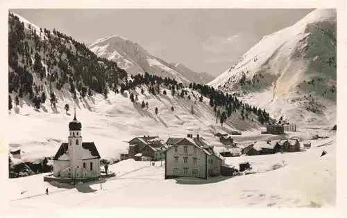 AK / Ansichtskarte  Vent  oetztal Tirol AT Winterpanorama Kirche