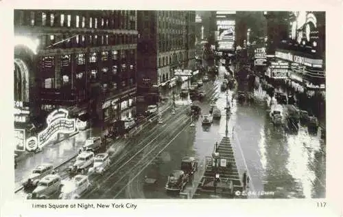 AK / Ansichtskarte  NEW YORK City USA Times Square at Night