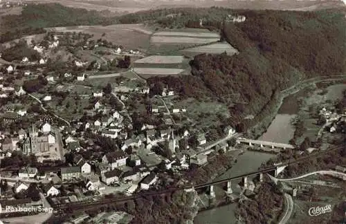 AK / Ansichtskarte  Rosbach Sieg Fliegeraufnahme