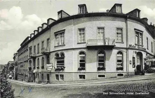 AK / Ansichtskarte  BAD SCHWALBACH Hotel Quellenhof