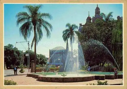 AK / Ansichtskarte  Pietermaritzburg Southafrica Natal Fountains at play in a quiet corner of this Provincial capital