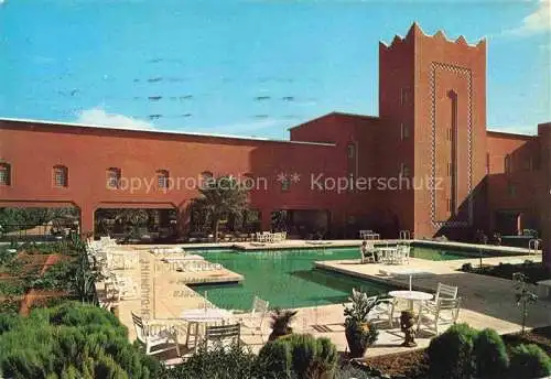 AK / Ansichtskarte  Zagora Maroc Grand Hotel du Sud La piscine