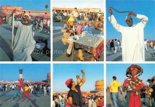 AK / Ansichtskarte  Agadir Maroc Maroc Infini Marrakech Place Djemaa El Fna au le Forum des Mille et Une nuits