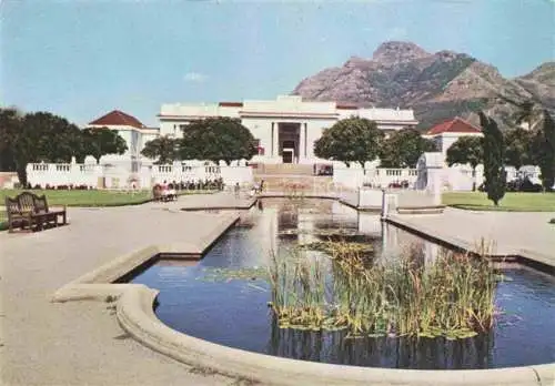 AK / Ansichtskarte  Cape-Town Kaapstad Kapstadt South-Africa RSA The National Gallery showing Devils Peak