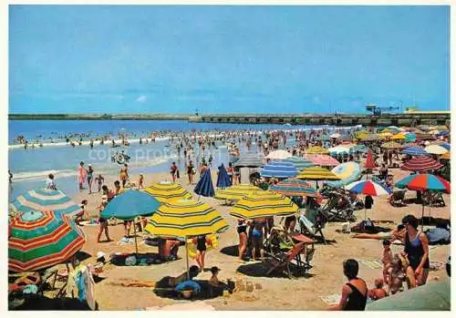 AK / Ansichtskarte  Southafrica Suedafrika RSA The Beach front with safe bathig at Orient Beach East London