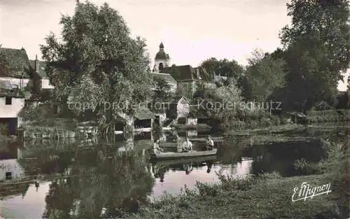 AK / Ansichtskarte  Nogent-le-Rotrou 28 Eure-et-Loir Les bords de l'Huisne