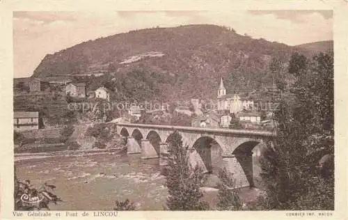 AK / Ansichtskarte  Lincou Requista Rodez 12 Aveyron Vue générale et le pont