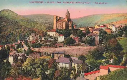 AK / Ansichtskarte  Saint-Nectaire Puy de Dome Vue générale