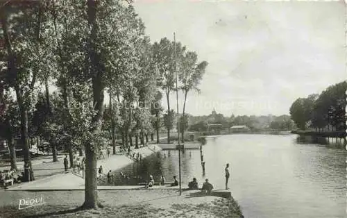 AK / Ansichtskarte  Gray  Vesoul 70 Haute Saone Vue générale et sa plage