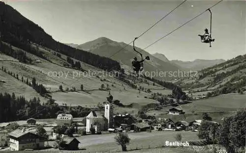 AK / Ansichtskarte  Saalbach -Hinterglemm AT Panorama Sessellift Alpen