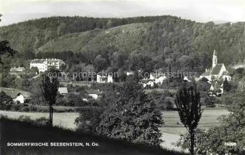 AK / Ansichtskarte  Seebenstein Niederoesterreich AT Panorama Sommerfrische