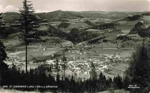 AK / Ansichtskarte  Bad St Leonhard Lavanttal Kaernten AT Panorama Blick ins Tal