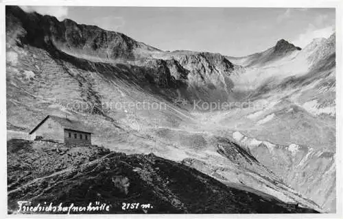 AK / Ansichtskarte  Friedrichshafnerhuette Galtuer Tirol Berghuette Alpen