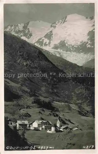 AK / Ansichtskarte  Obergurgl Ober-Gurgl Soelden oetztal Imst Tirol AT Panorama Alpen