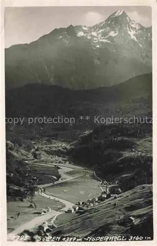 AK / Ansichtskarte  Soelden  oetztal AT Panorama Alpen