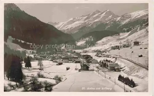 AK / Ansichtskarte  St Anton Arlberg Tirol AT Winterpanorama Alpen