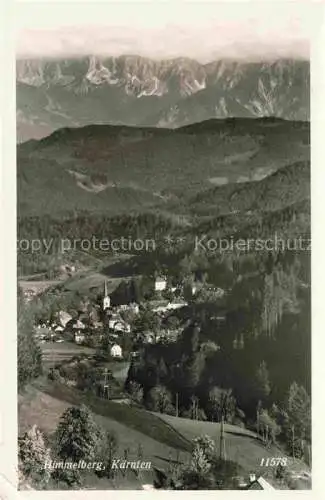 AK / Ansichtskarte  Himmelberg Kaernten AT Panorama Alpen