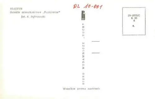 AK / Ansichtskarte  OLSZTYN Allenstein PL Osiedle mieszkaniowe Poezierze