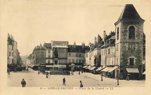 AK / Ansichtskarte  Lons-le-Saunier 39 Jura Place de la Liberté