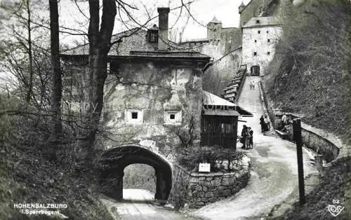 AK / Ansichtskarte  Hohensalzburg Salzburg AT Festung Sperrbogen