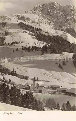 AK / Ansichtskarte  Jungholz Tirol AT Winterpanorama