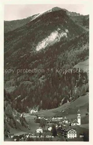 AK / Ansichtskarte  Gries Brenner Noesslach Tirol AT Panorama Blick ins Tal