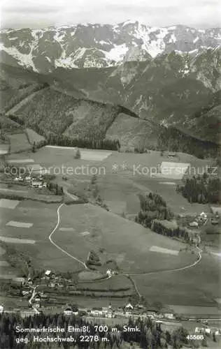 AK / Ansichtskarte  Etmissl Steiermark AT Panorama Blick gegen Hochschwab Sommerfrische