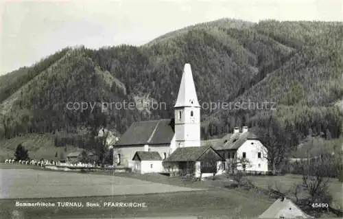 AK / Ansichtskarte  Turnau Steiermark AT Pfarrkirche Sommerfrische