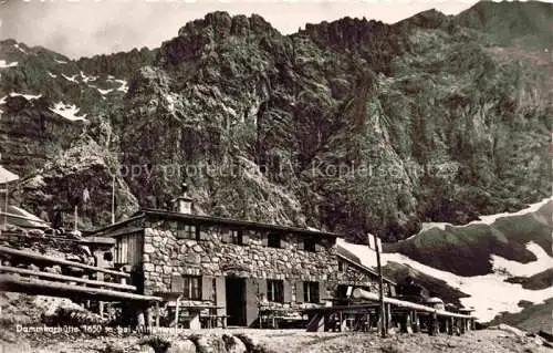 AK / Ansichtskarte  MITTENWALD Bayern Dammkarhuette Berghuette Alpen