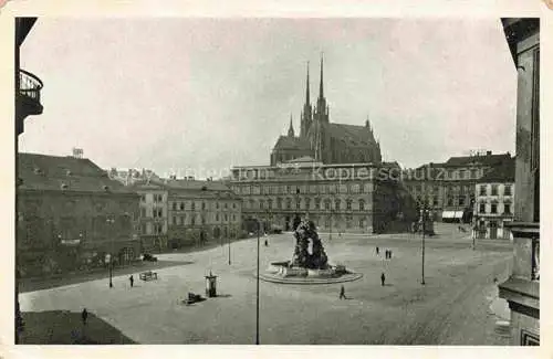 AK / Ansichtskarte  Bruenn  BRNO CZ Krautmarkt und Museum