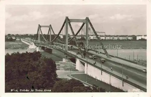 AK / Ansichtskarte  WIEN AT Bruecke der Roten Armee