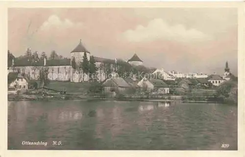 AK / Ansichtskarte  Ottenschlag Waldviertel Niederoesterreich AT Blick zum Schloss