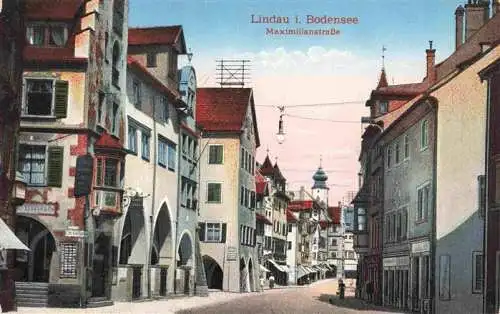 AK / Ansichtskarte  LINDAU  Bodensee Maximilianstrasse