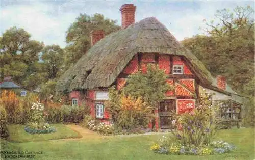AK / Ansichtskarte  Brockenhurst Hampshire UK Arts Guild Cottage