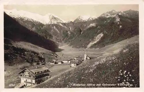 AK / Ansichtskarte  Hintertux Tux Zillertal Tirol AT mit Gefrorener Wandspitze