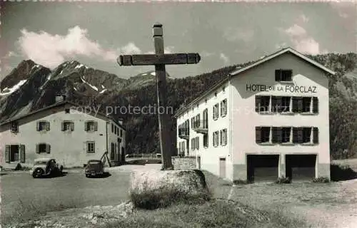 AK / Ansichtskarte  Col de la Forclaz Martigny VS Hôtel du Col de la Forclaz Croix