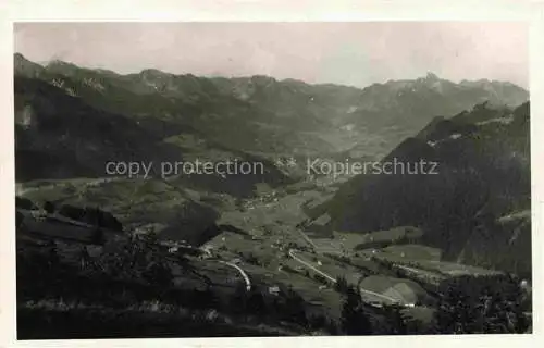 AK / Ansichtskarte  Reidenbach Simmental Boltigen BE Panorama Blick ins Tal Alpen