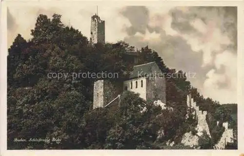 AK / Ansichtskarte  BADEN  AG Schlossruine Stein