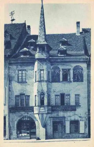 AK / Ansichtskarte  MULHOUSE Muehlhausen 68 Alsace Vieille maison Place de l'Hôtel de Ville