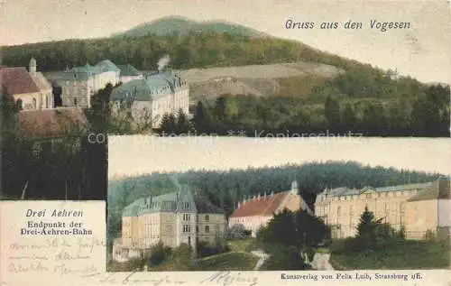 AK / Ansichtskarte  Drei-aehren Trois-Epis 68 Haut-Rhin Teilansichten Endpunkt der Drei-Aehren-Bahn