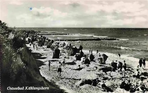 AK / Ansichtskarte  KueHLUNGSBORN Ostseebad Strandleben