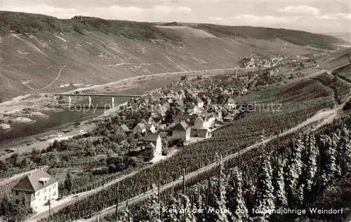 AK / Ansichtskarte  Reil Mosel Panorama 1000jaehriges Weindorf