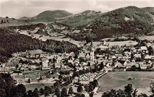 AK / Ansichtskarte  Schoenau Schwarzwald Panorama Luftkurort