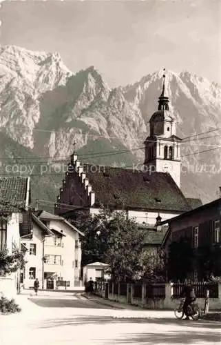 AK / Ansichtskarte  Maria Absam Hall Tirol AT Ortszentrum Kirche Alpen