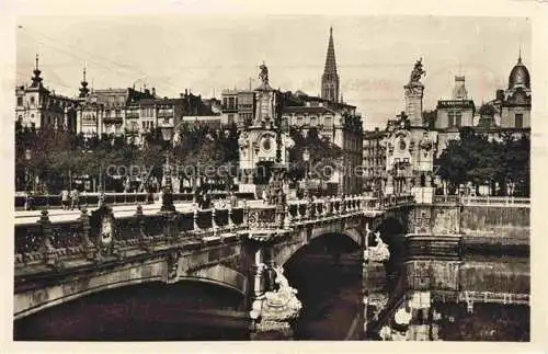 AK / Ansichtskarte  SAN SEBASTIAN  DONOSTIA Saint-Sebastien Pais Vasco ES Puente de Maria Cristina