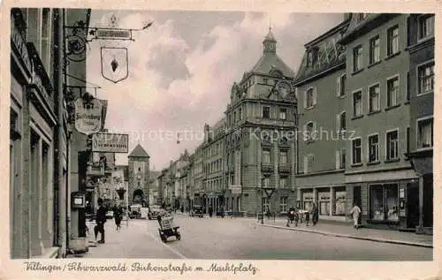 AK / Ansichtskarte  VILLINGEN -SCHWENNINGEN BW Birkenstrasse mit Marktplatz