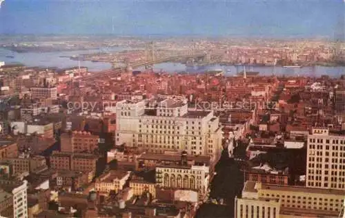 AK / Ansichtskarte  Philadelphia  Pennsylvania USA View toward Delaware River and Camden