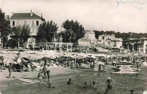 AK / Ansichtskarte  JUAN-LES-PINS Antibes 06 Alpes-Maritimes La plage