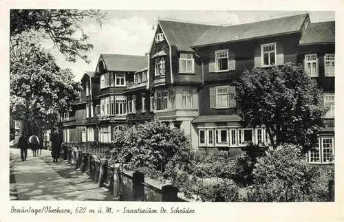 AK / Ansichtskarte  Braunlage Sanatorium Dr Schroeder